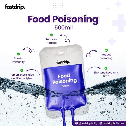 food poisoning iv drip
