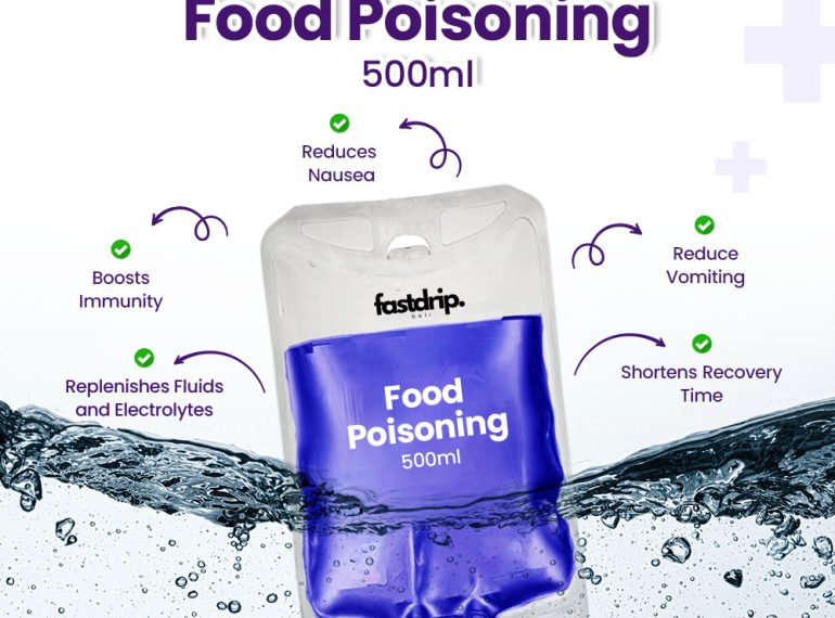 food poisoning iv drip
